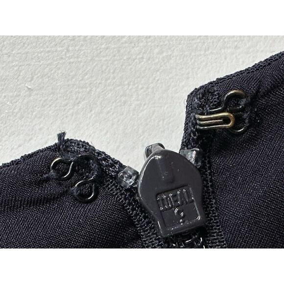 Club Monaco Women Button AccentsBlack Mini Dress Size 00 - Picture 16 of 16